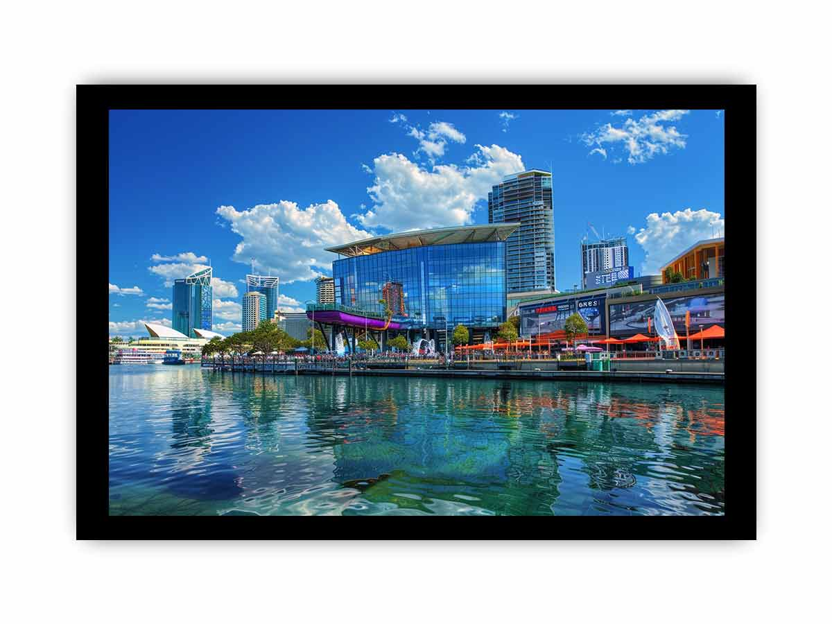 Darling Harbour Sydney Framed Art