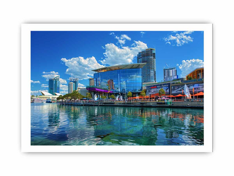 Darling Harbour Sydney Framed Art