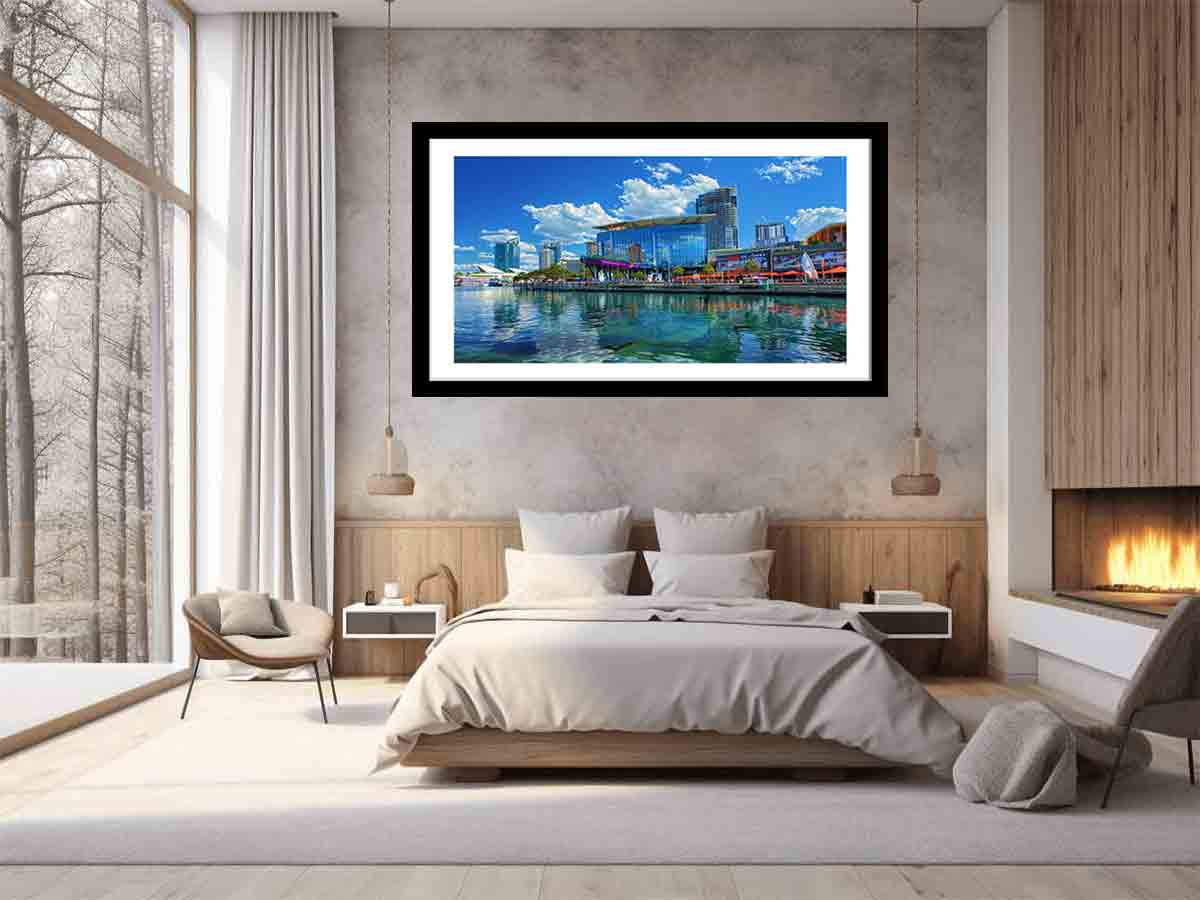 Darling Harbour Sydney Framed Art