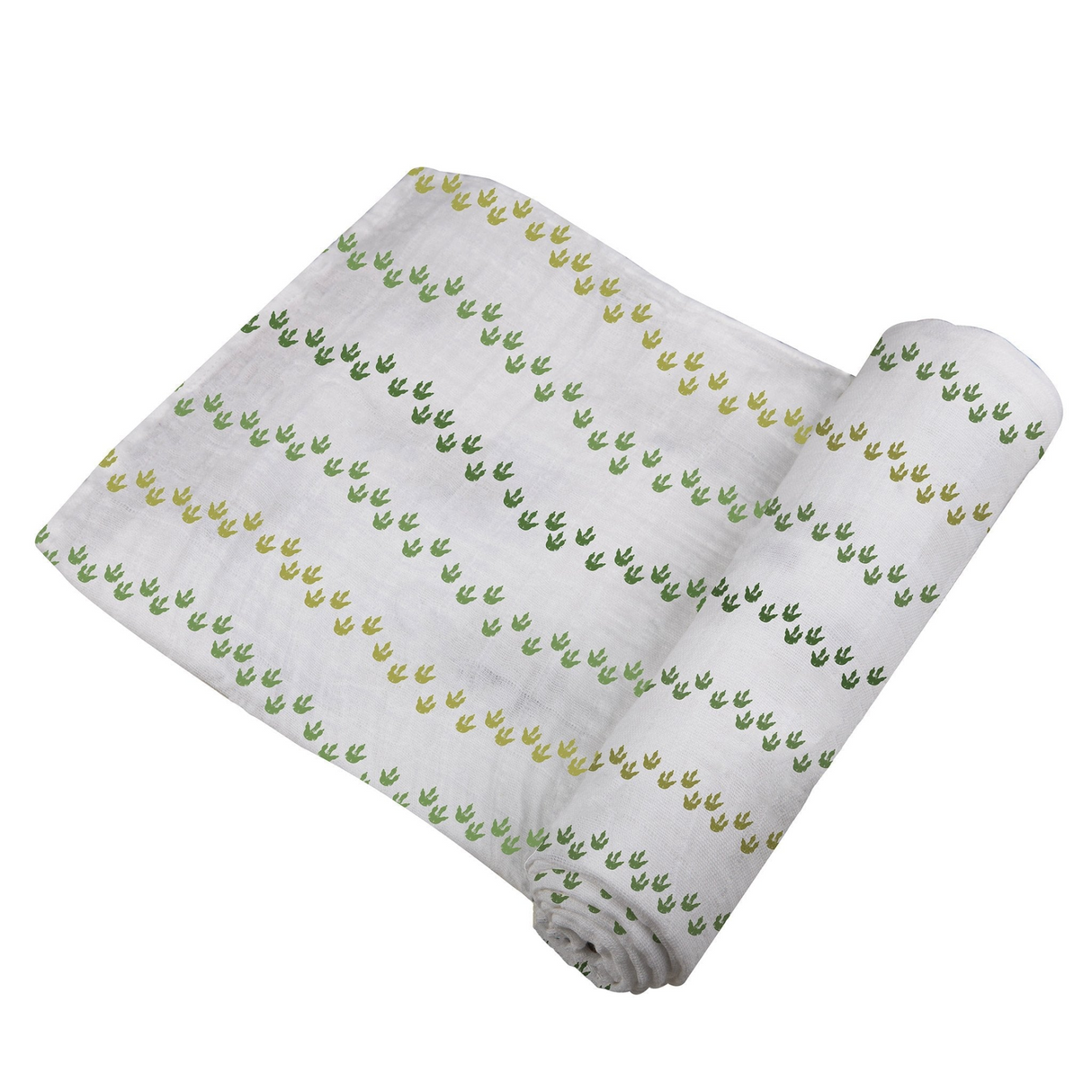 Dino Feet Cotton Muslin Swaddle