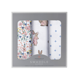 Wildflowers Bamboo Swaddles 3 Pack