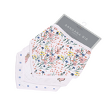 Wildflowers Bamboo Bandana Bibs 3PK