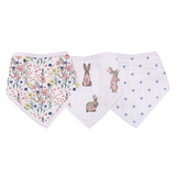 Wildflowers Bamboo Bandana Bibs 3PK