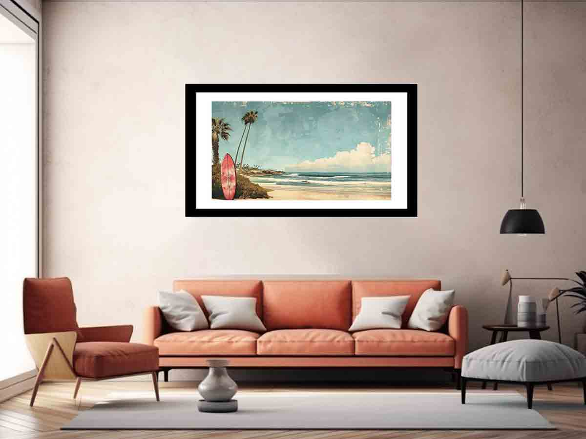 Beach Framed Print