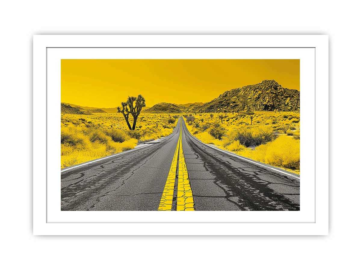 Dream Road Framed Print