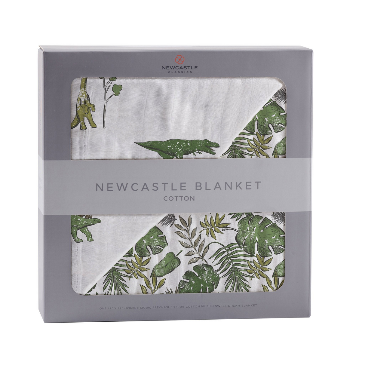 Dino Days and Tropical Forest Newcastle Blanket