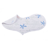 Ocean Cotton Heart Bib 2PK