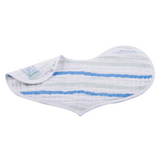 Ocean Cotton Heart Bib 2PK