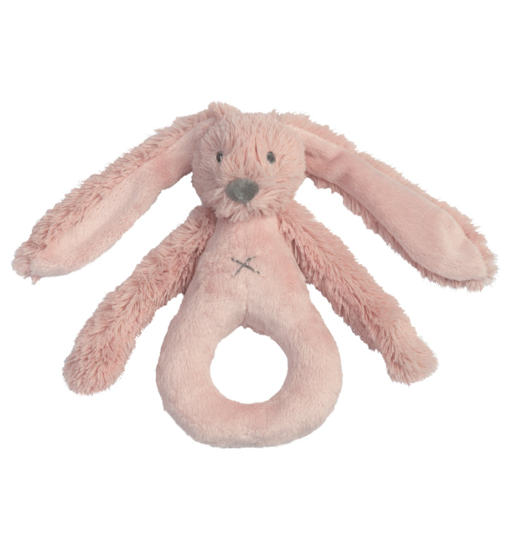 Old Pink Rabbit Richie Rattle by Happy Horse