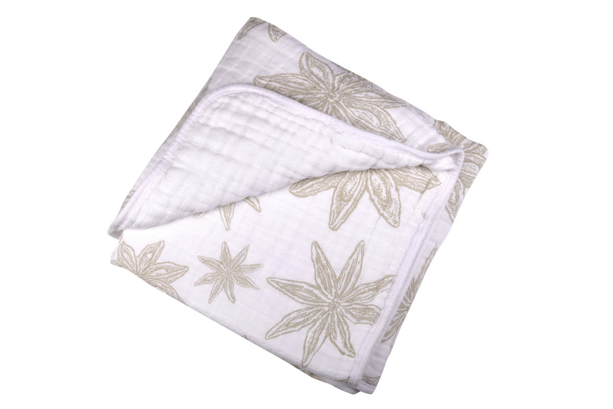 Boho Fields Cotton Muslin Newcastle Blanket