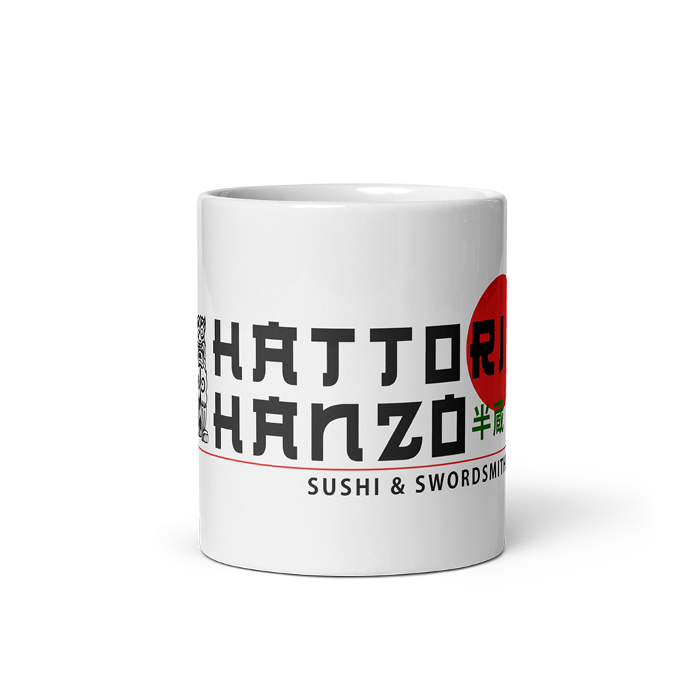 Hattori Hanzo, Sushi and Swordsmithing from Kill Bill Mug