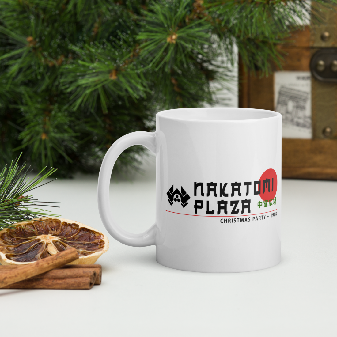 Nakatomi Plaza Christmas Party 1988 Mug