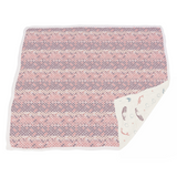 Mermaids and Scales Bamboo Muslin Newcastle Blanket