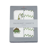 Dino Days and Dino Feet Cotton Changing Pad Cover/Bassinet Sheets