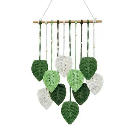 Macrame Leaf Wall Hanging