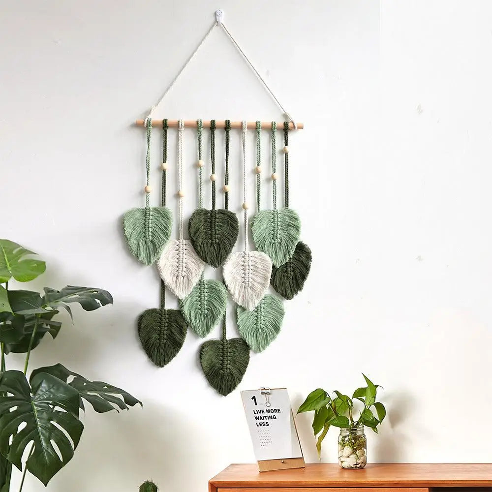 Macrame Leaf Wall Hanging