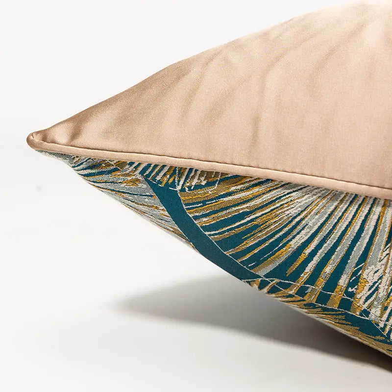 Lotus Leaf Minimalist Back Cushion Cover