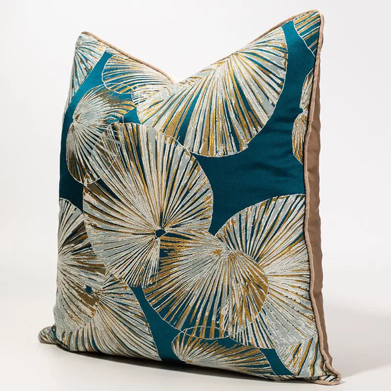 Lotus Leaf Minimalist Back Cushion Cover