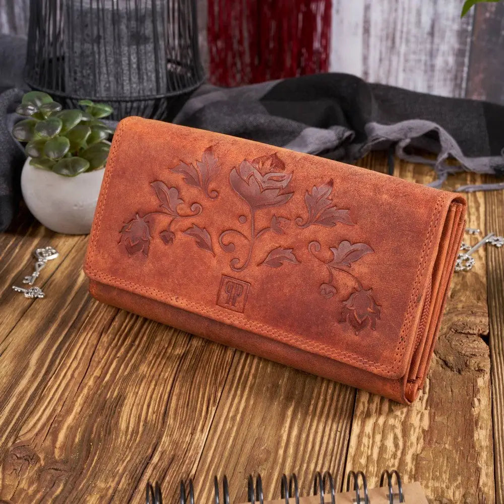 Women's Wallet Leather -Vintage