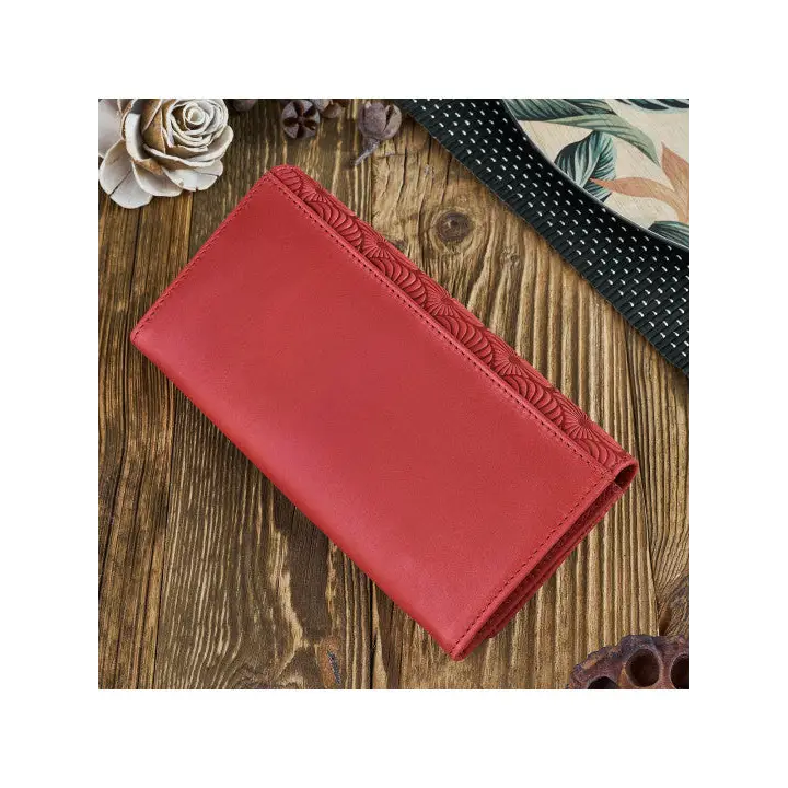 Natural Leather Women's Wallet