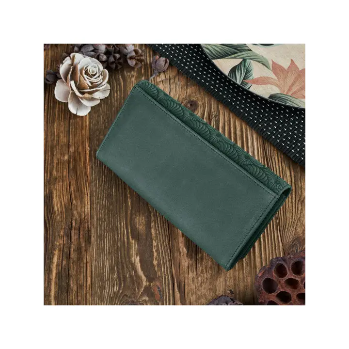 Natural Leather Women's Wallet