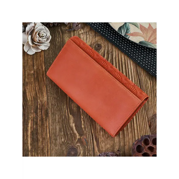 Natural Leather Women's Wallet