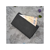 Women's Wallet Leather -Black