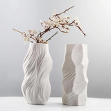 Ethereal Wave Vase Ceramic