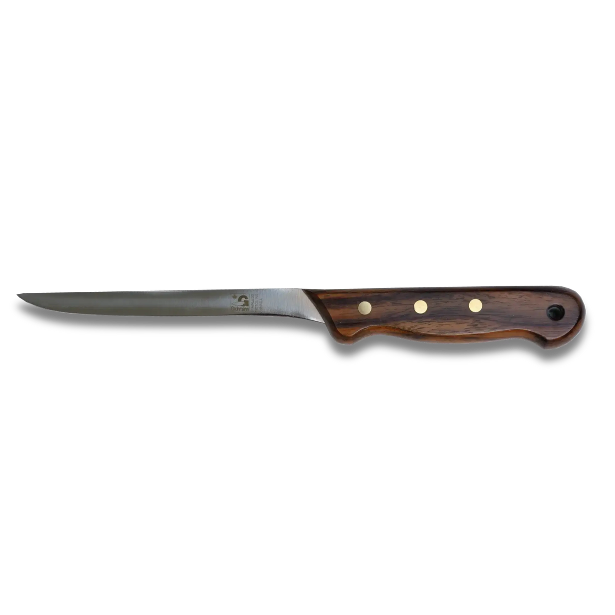 Regular Line Fillet Knife & Leather Sheath 6" Blade | RF600S