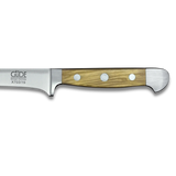 ALPHA OLIVE | Boning Knife 16cm (Flexible) | Forged Steel / Olive wood handle