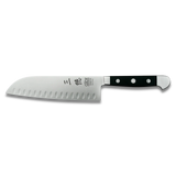 Alpha Santoku Knife With Hollow Edges - 7 inch