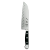 Alpha Santoku Knife With Hollow Edges - 7 inch