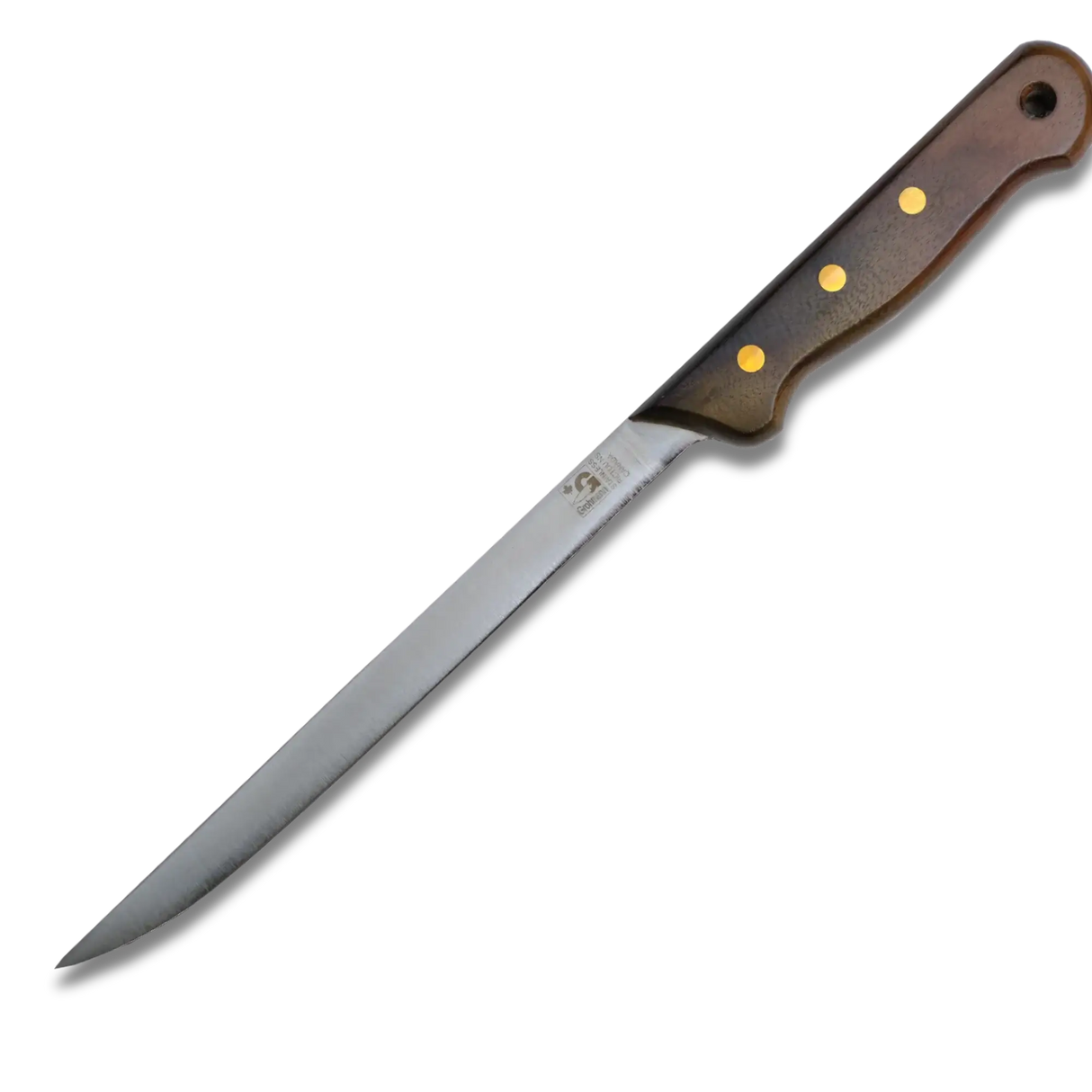 Regular Line Fillet Knife & Leather Sheath 8" Blade | RF800S