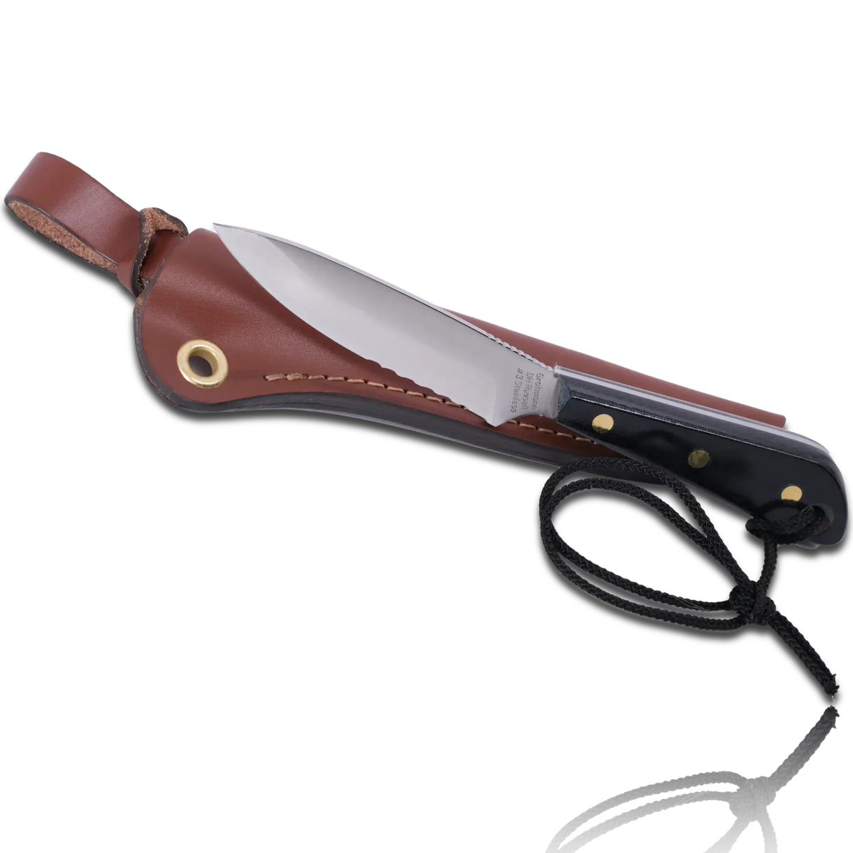 The D.H. Russel Boat Knife | Micarata handle Stainless Steel Serrated Blade| M3SW