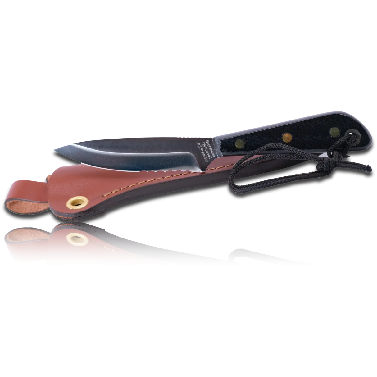 The D.H. Russel Boat Knife | Micarata handle Stainless Steel Serrated Blade| M3SW