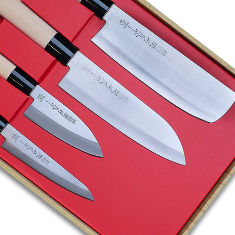 Four Piece Knife Set - Made in Japan