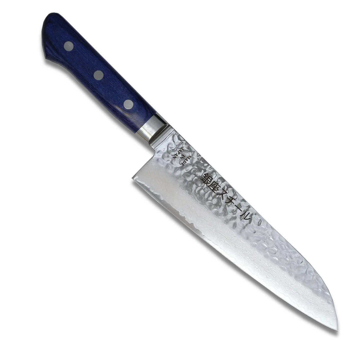 KASUMI 180- Damascus VG10 Santoku Knife 180mm-RB