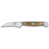 ALPHA OLIVE | Pairing Knife 2.36" | Forged Steel / Olive wood handle