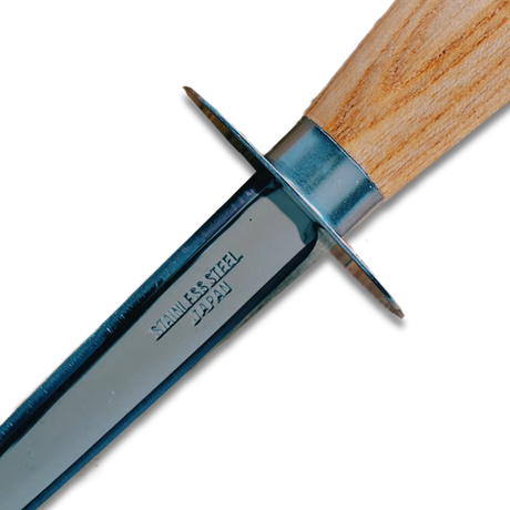 Ginza Steel | Oyster Knife Stainless Steel Wood handle 205mm