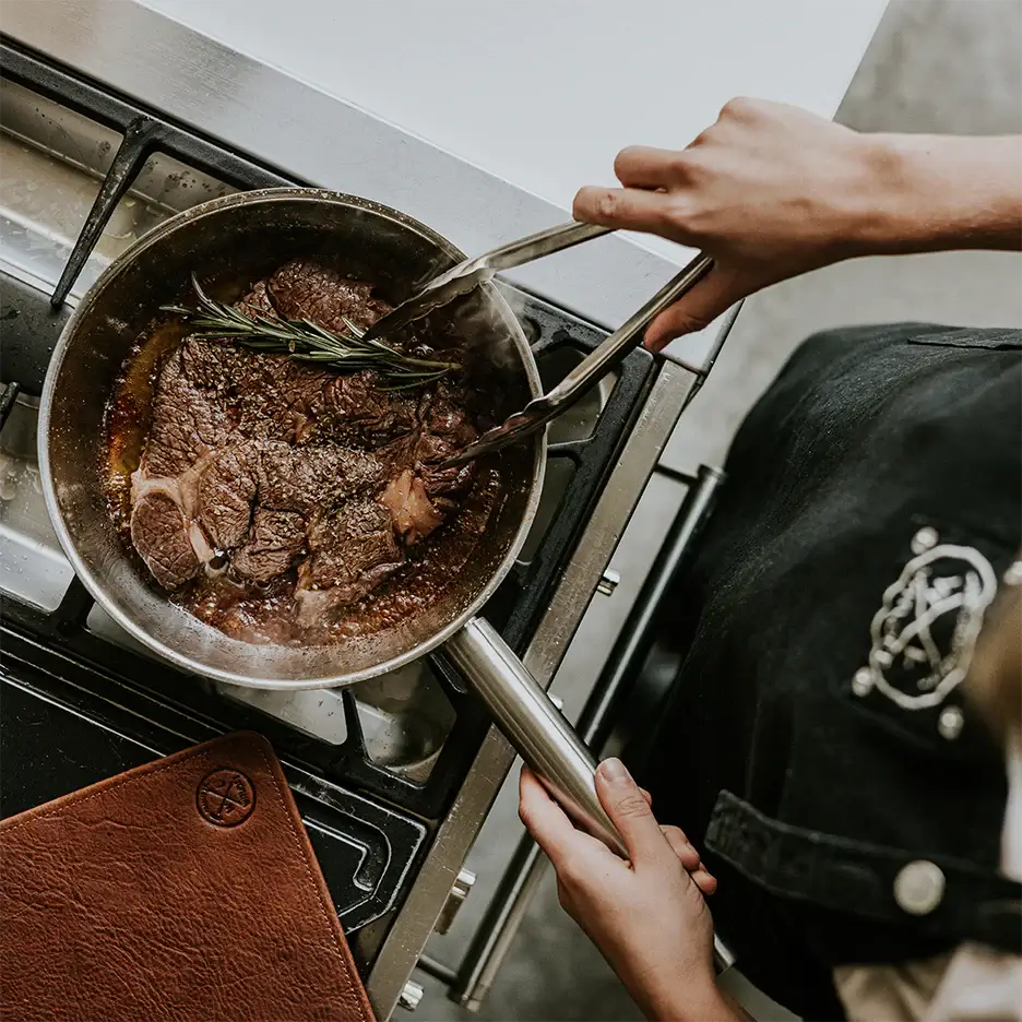 COMBEKK | Stainless Steel Fry Pan 24cm