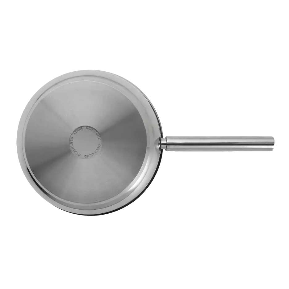 COMBEKK | Ceramic Stainless Steel High Fry Pan 28cm