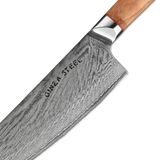 MIA 24 Chef Knife 9" Damascus AUS10 Steel 67 Layer/Italian Olive Wood Handle