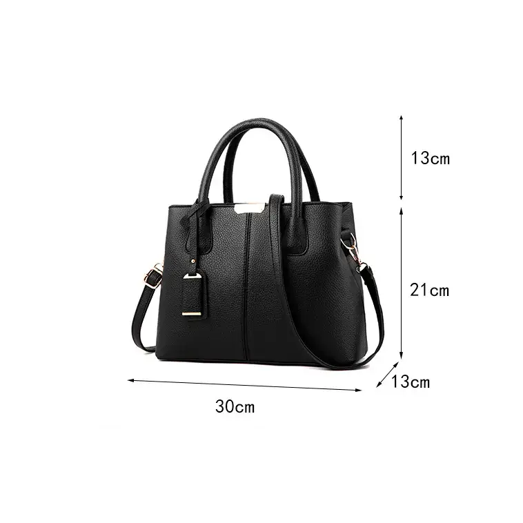 Stylish Leather Handbag Diagonal