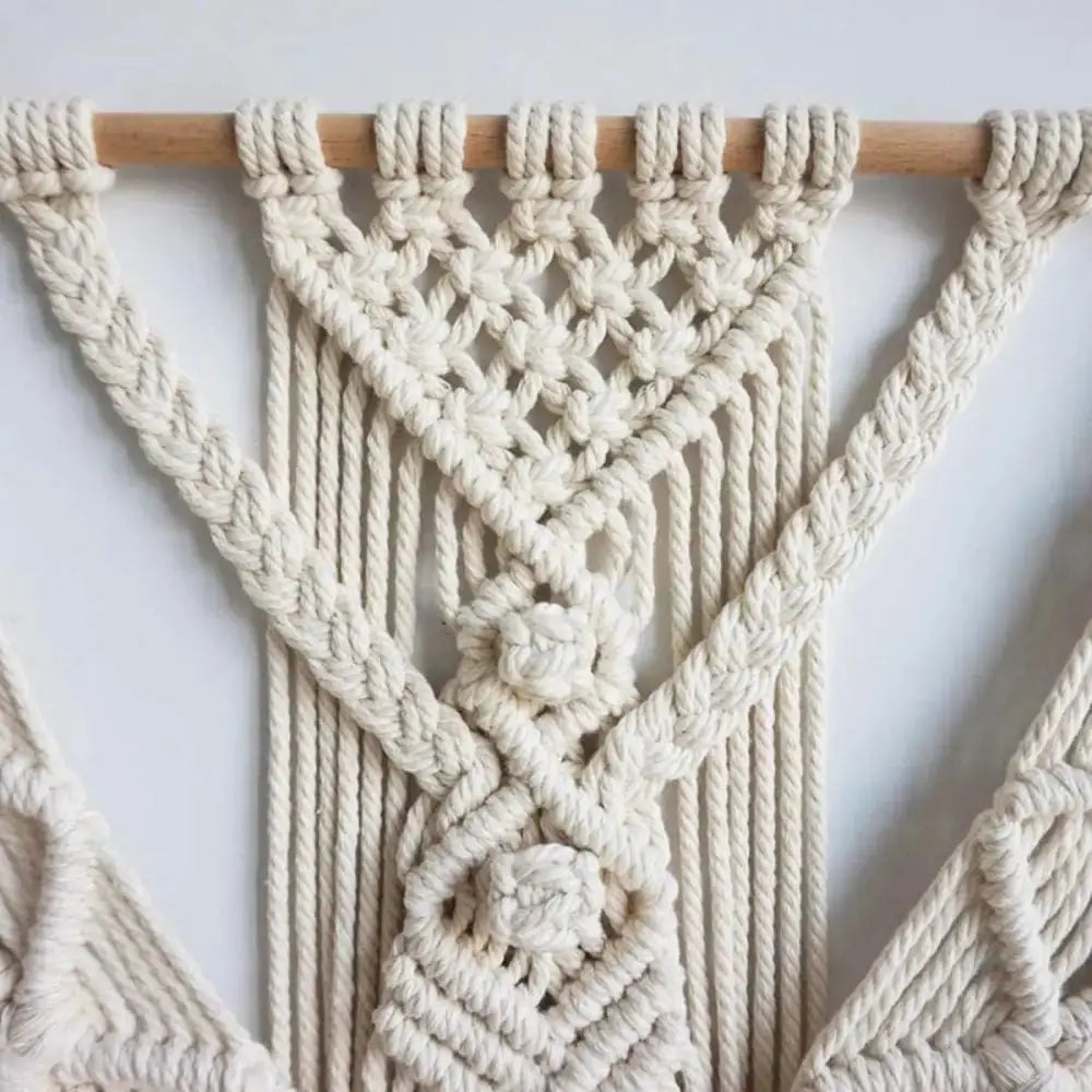 Hand Woven Macrame Wall Hanging