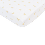 Teddy Bear Cotton Muslin Crib Sheet