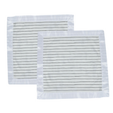 Pencil Stripe Bamboo Muslin Security Blankie