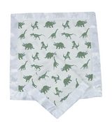 Granite Green Dinosaurs Cotton Newcastle Blankie