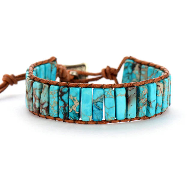 Ocean Blue Bracelet -Handmade