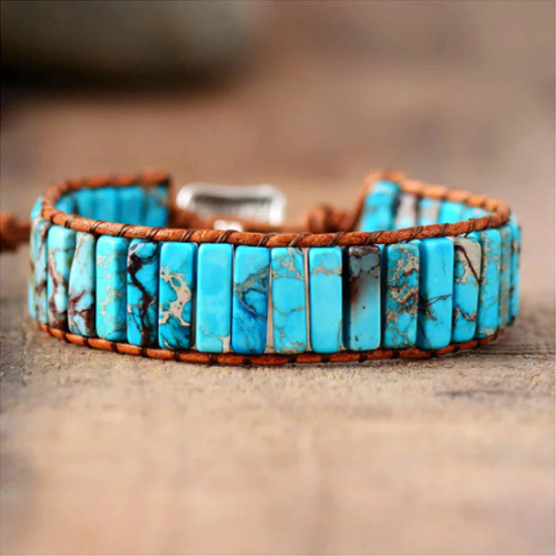 Ocean Blue Bracelet -Handmade