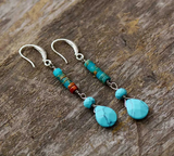 Turquoise Jasper Earrings